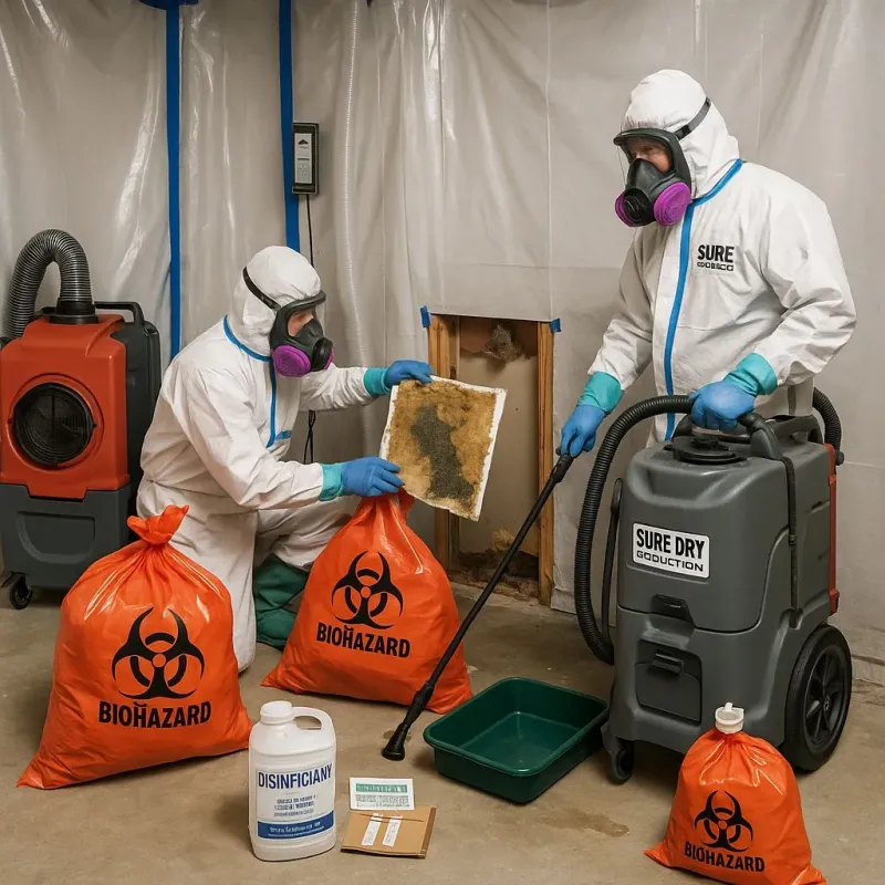 Contaminated Water Handling Protocols process in Cheat Lake, WV
